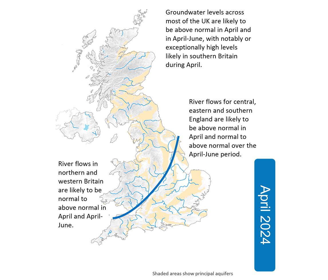 April 2024_Hydrological Outlook Map