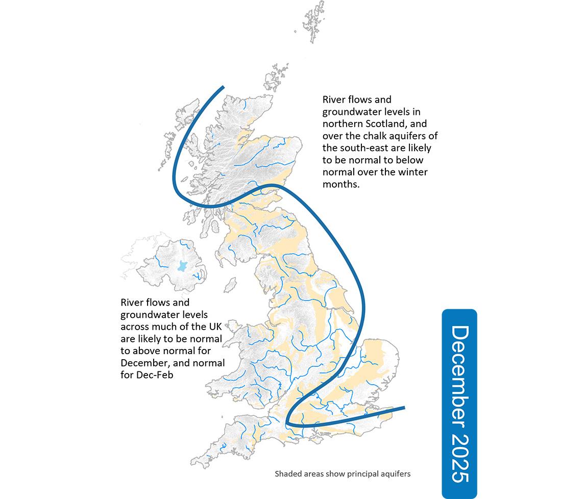 December 2025_Hydrological Outlook Map