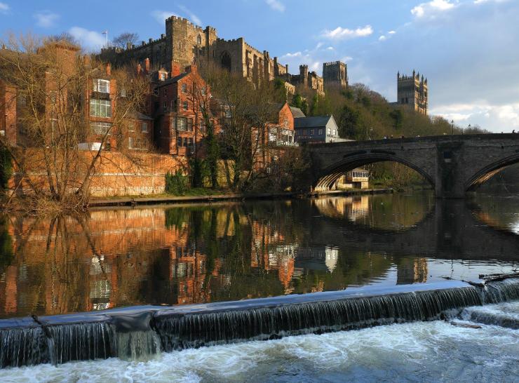 River Wear in Durham. Image by Emphyrio from Pixabay